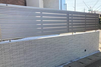 アルミ形材フェンス